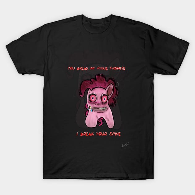 Pinki Promise T-Shirt by PandaNDesigns